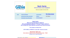Desktop Screenshot of bankgenie.net
